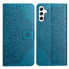 Samsung Galaxy A16 / A26 5G Fodral Mandala L&auml;der Bl&aring;