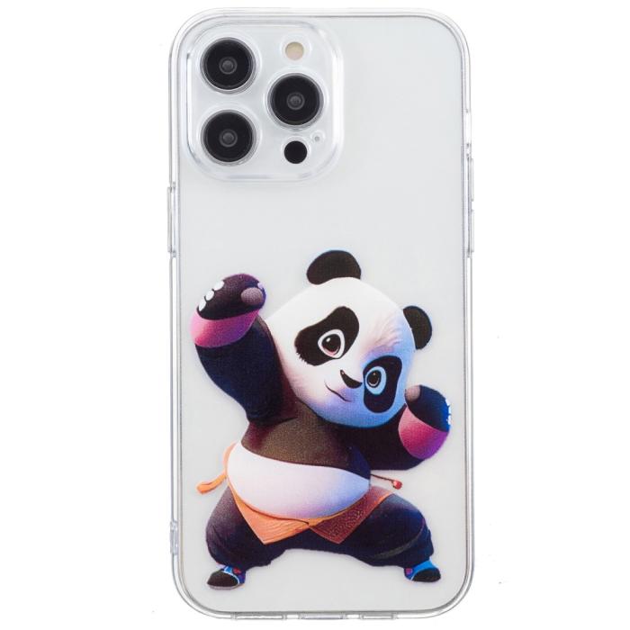 Bild 2, iPhone 16 Pro Skal TPU Panda
