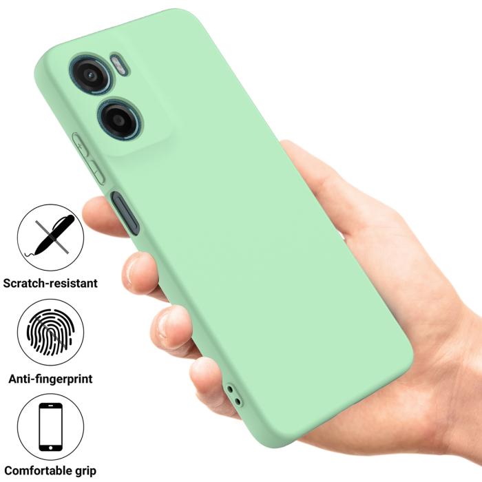 Bild 2, Motorola Moto G06 Power Skal Liquid Silikon Grön