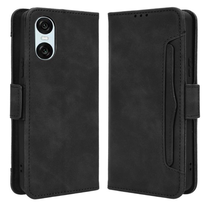 Bild 1, Sony Xperia 10 VI Fodral Med Avtagbart Kortfodral Svart