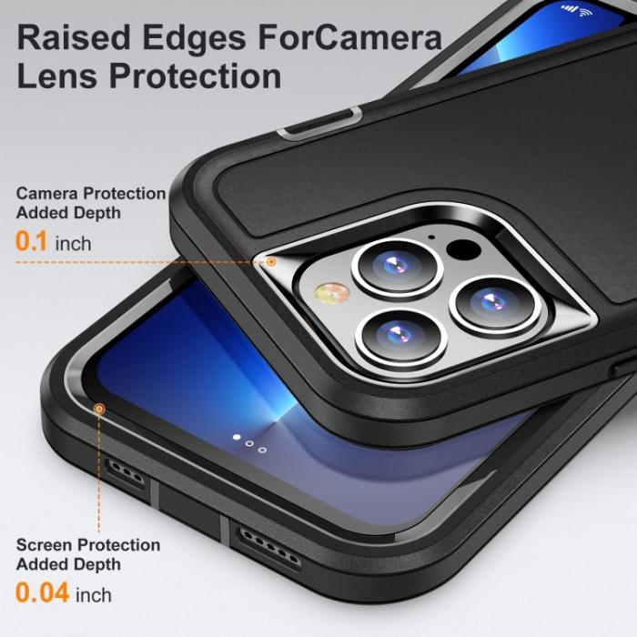 Bild 5, iPhone 14 Pro Max Skal 3in1 Shockproof Xtreme Svart
