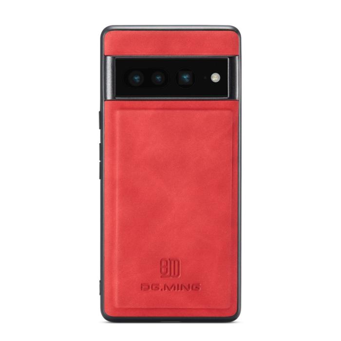 Bild 5, DG.MING Google Pixel 7 Pro Skal 2in1 Magnetisk Avtagbart Kortfack