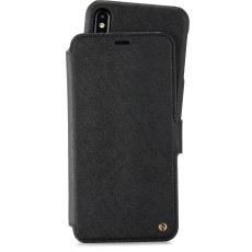 holdit iPhone Xs Max - Stockholm 2in1 Magnet Fodral / Skal - Svart