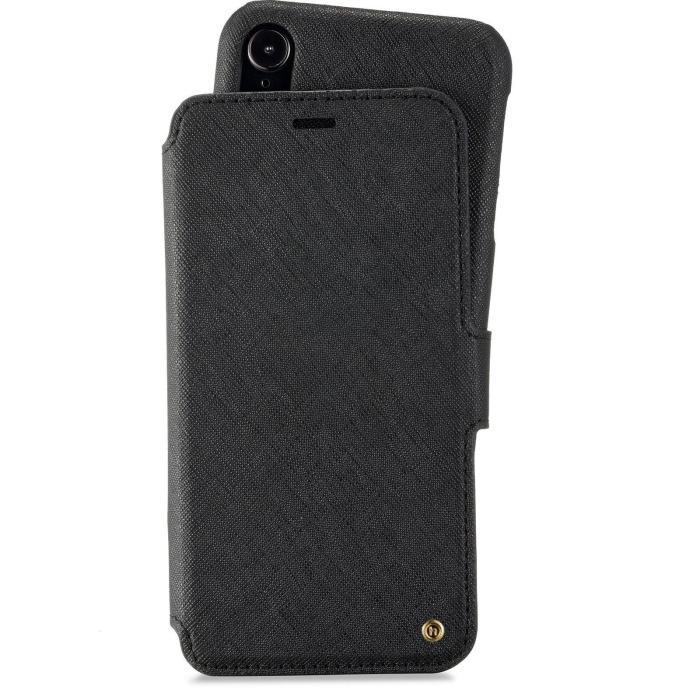 Bild 1, holdit iPhone XR - Stockholm 2in1 Magnet Fodral / Skal - Svart