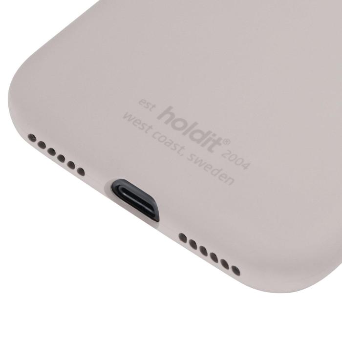 Bild 5, iPhone 7/8/SE (2020/2022) - holdit Mobilskal Silikon - Taupe