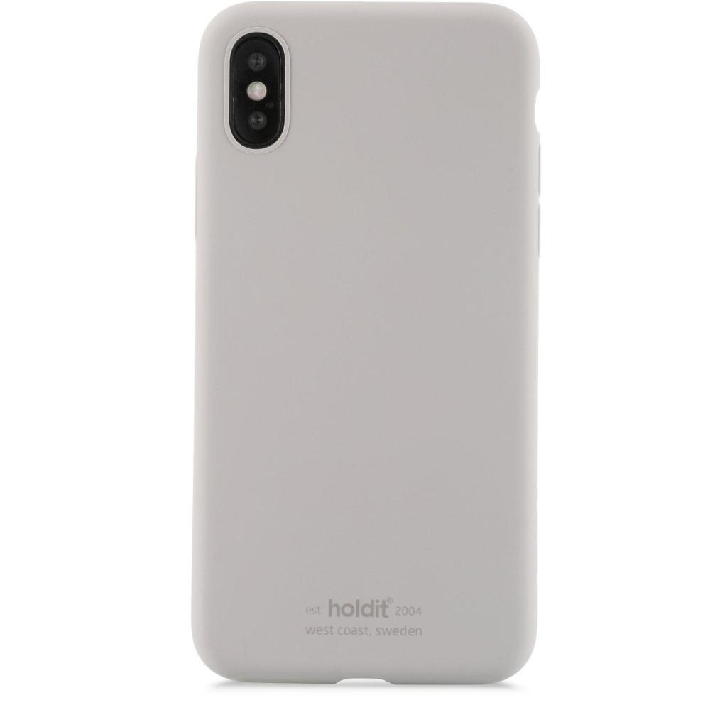 iPhone X/Xs - holdit Mobilskal Silikon - Taupe