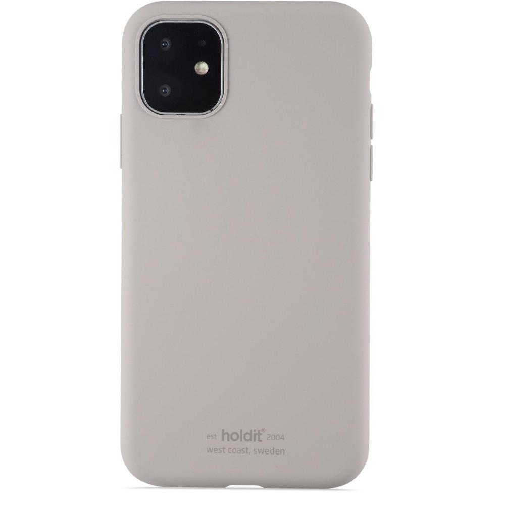 iPhone 11/XR - holdit Mobilskal Silikon - Taupe