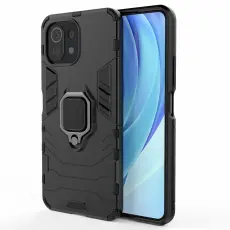 Xiaomi Mi 11 Lite - Hybrid Ring Skal - Svart