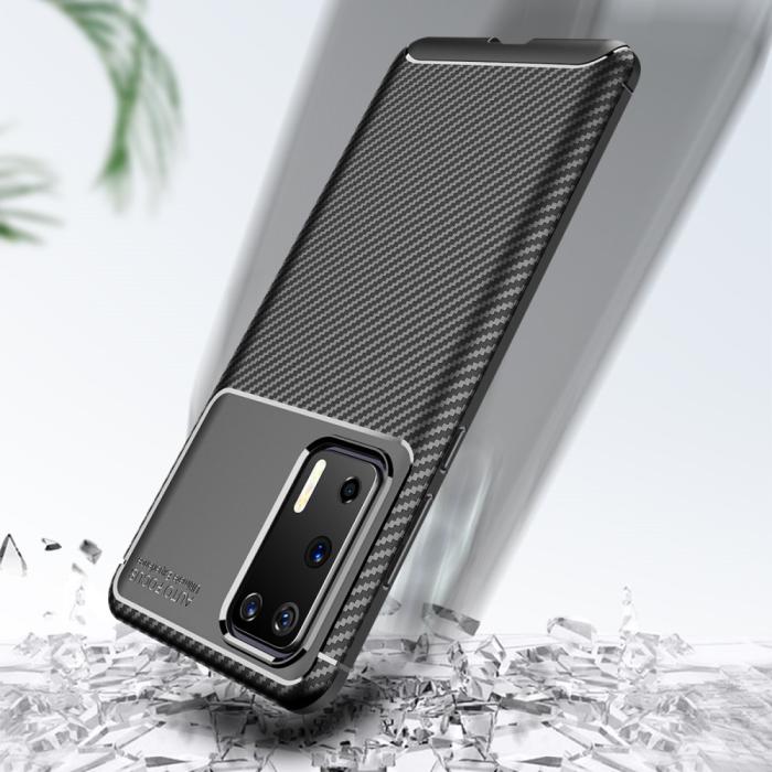 Bild 5, Huawei P40 - Kolfiber Skal - Svart