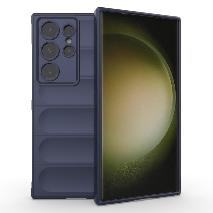 Bild 1, Samsung Galaxy S24 Ultra Skal Magic Shield Mörk Blå