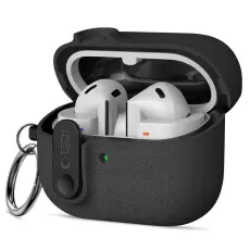 Tech-Protect Galaxy Buds 3/3 Pro/3 FE Skal Slim Hook Svart