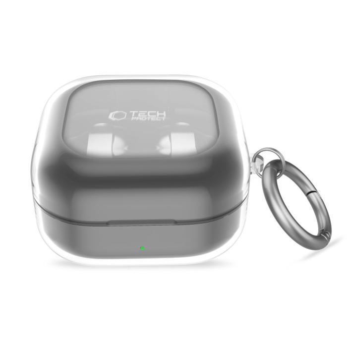 Bild 4, Tech-Protect Galaxy Buds 4 / 4 Pro Skal FlexAir Transparent