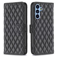 Samsung Galaxy A54 5G Fodral Diamond Läder Svart