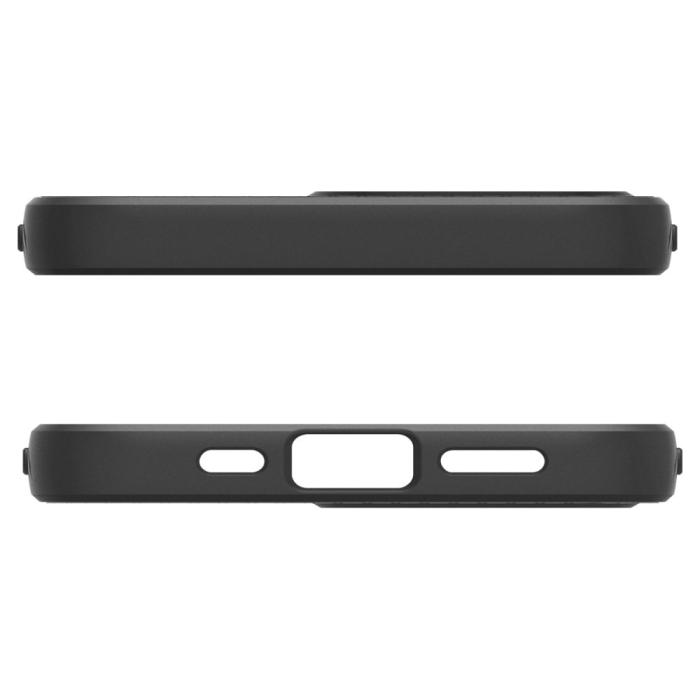Bild 5, Spigen iPhone 17e / 16e Skal Liquid Air Matt Svart