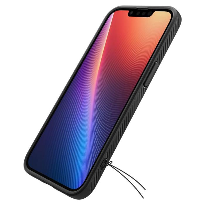 Bild 6, Spigen iPhone 17e / 16e Skal Liquid Air Matt Svart