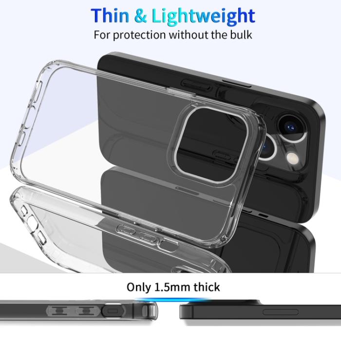 Bild 5, iPhone 14 Plus Skal Akryl/TPU Transparent