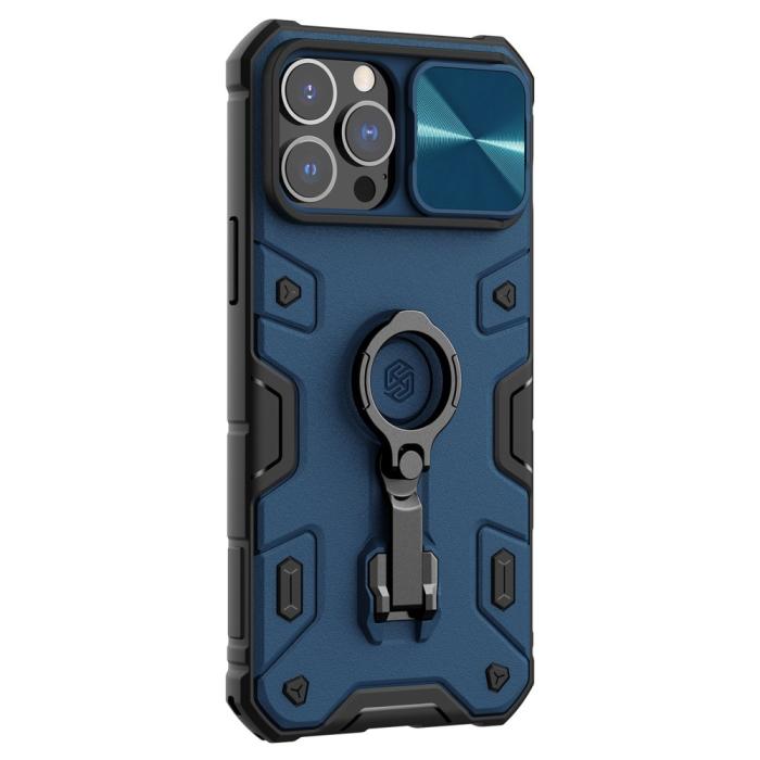 Bild 5, NILLKIN iPhone 13 Pro Max Skal CamShield Armor Pro Blå