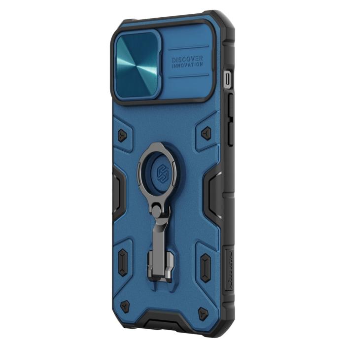 Bild 6, NILLKIN iPhone 13 Pro Max Skal CamShield Armor Pro Blå