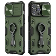 NILLKIN iPhone 13 Pro Max Skal CamShield Armor Pro Grön