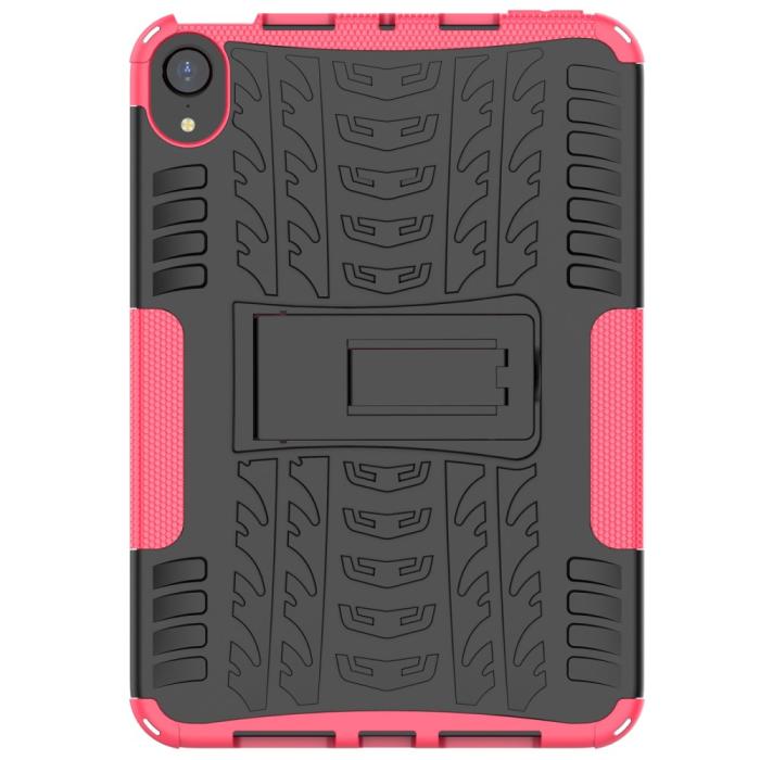 Bild 2, iPad Mini 2024/2021 Skal Rugged Kickstand Armor Rosa