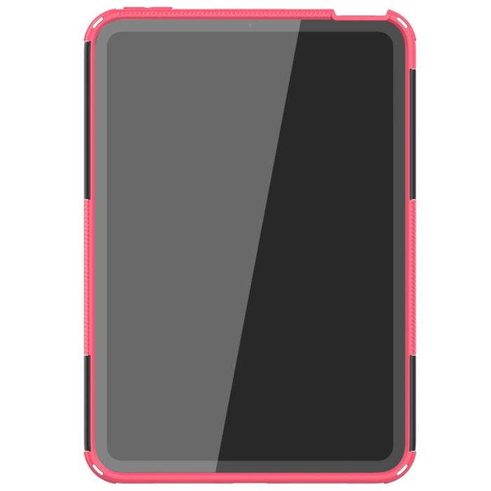 Bild 3, iPad Mini 2024/2021 Skal Rugged Kickstand Armor Rosa