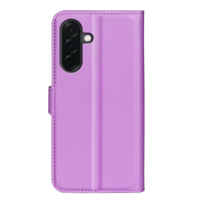 Bild 6, Samsung Galaxy A37 5G Fodral Litchi Läder Lila