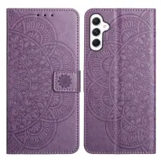 Samsung Galaxy A16 / A26 5G Fodral Mandala L&auml;der Lila