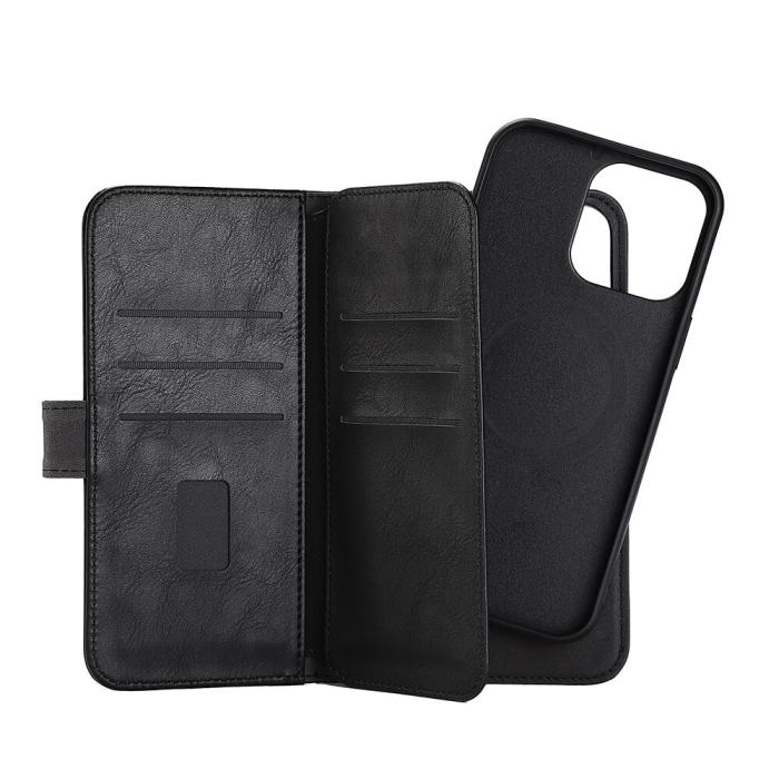 Bild 4, GEAR iPhone 14 Pro Max Fodral Flerfack 2in1 Magnet MagSafe Svart