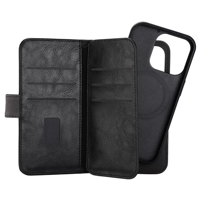 Bild 4, GEAR iPhone 14 Pro Fodral Flerfack 2in1 Magnet MagSafe Svart