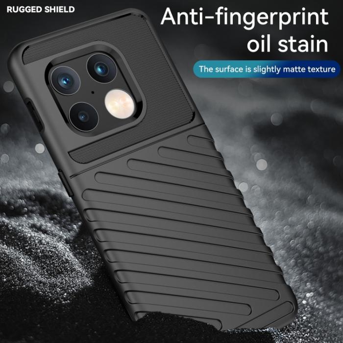 Bild 5, OnePlus 10 Pro 5G Skal Twill Textur Svart
