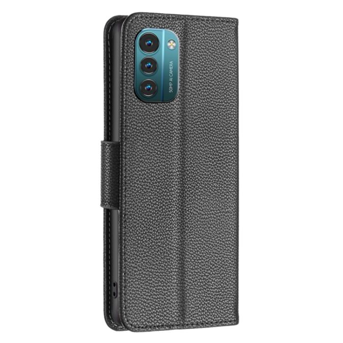 Bild 3, Nokia G11 / G21 Fodral Shark Litchi Svart