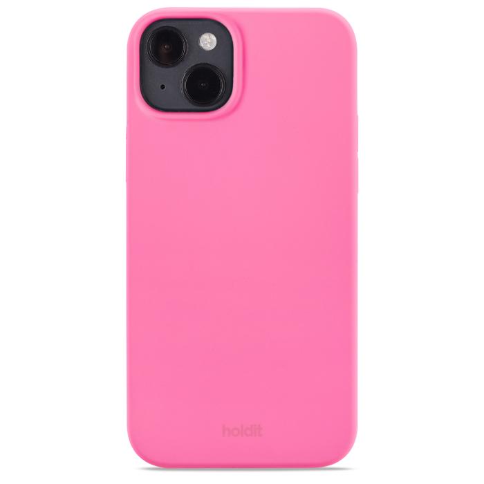 Bild 1, holdit iPhone 14 Plus Skal Silikon Bright Pink