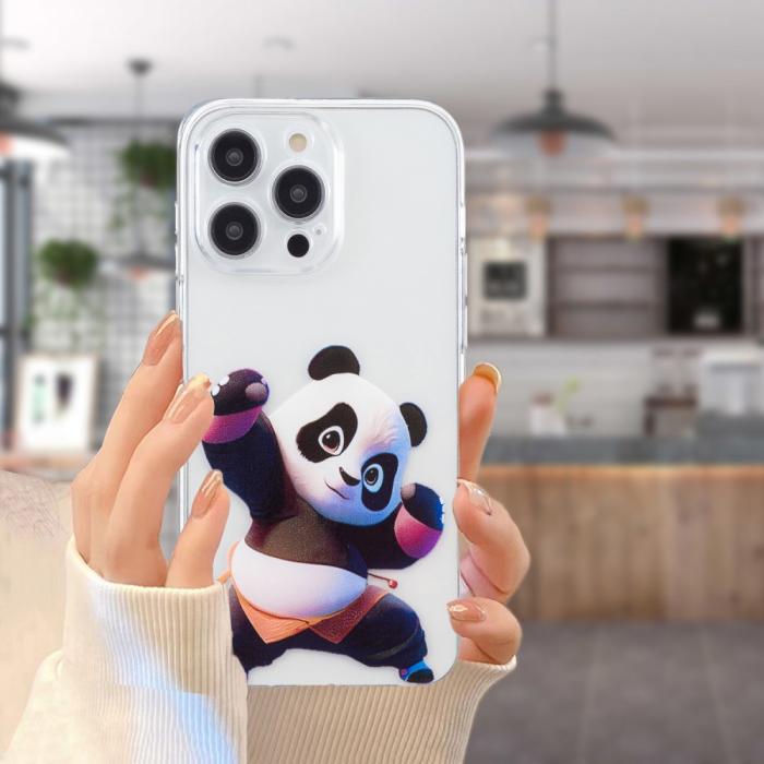 Bild 5, iPhone 16 Pro Skal TPU Panda