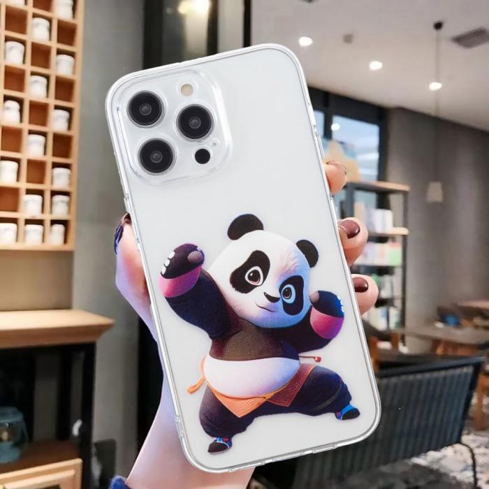 Bild 6, iPhone 16 Pro Skal TPU Panda