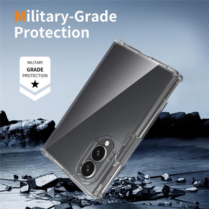 Bild 6, Samsung Galaxy Z Fold 8 Skal TPU Shockproof Transparent