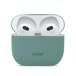 holdit AirPods 3 Skal Silikon Nygård Moss Green