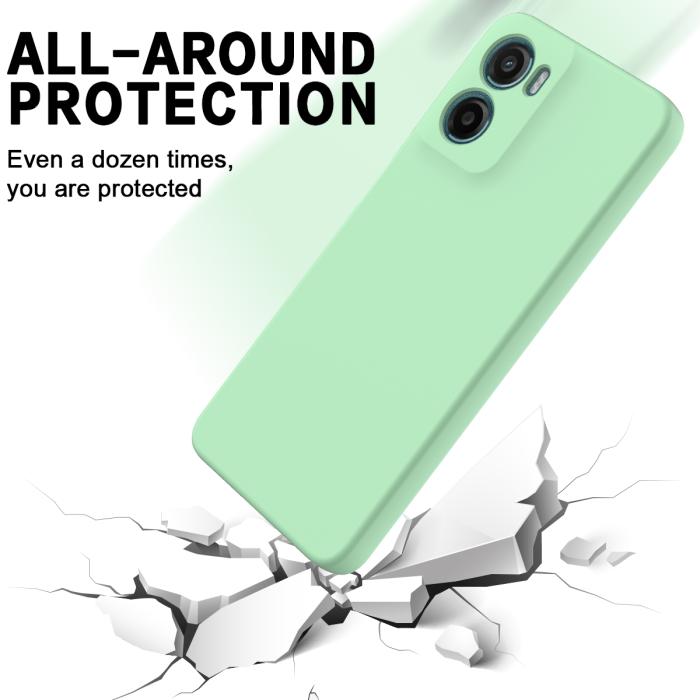 Bild 5, Motorola Moto G06 Power Skal Liquid Silikon Grön