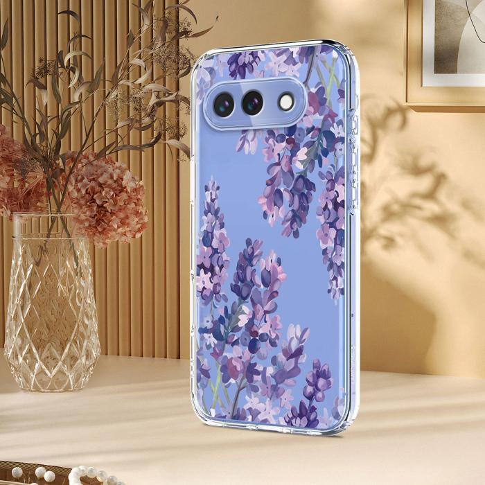 Bild 5, Google Pixel 10a Skal Med Tryck Blommor