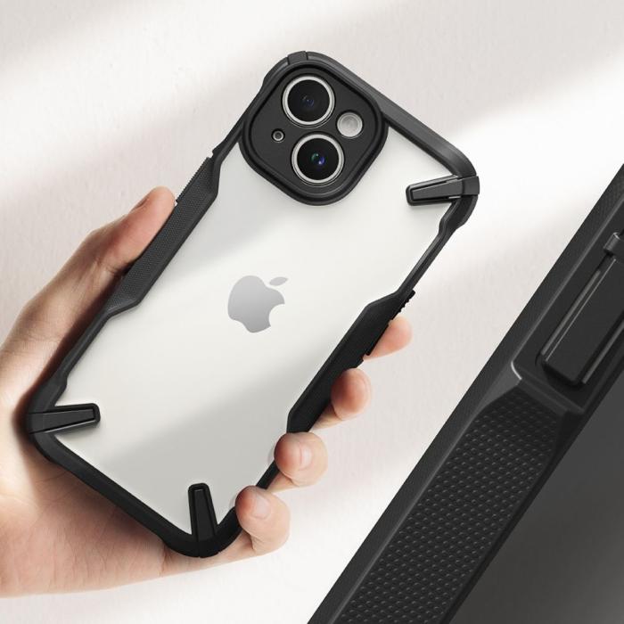 Bild 6, Ringke iPhone 15 Skal Fusion X Svart