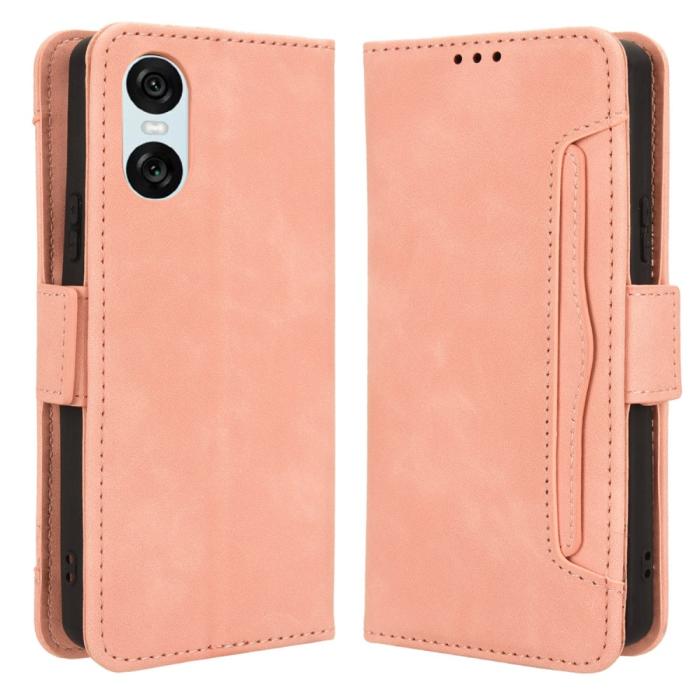 Bild 1, Sony Xperia 10 VI Fodral Med Avtagbart Kortfodral Rosa