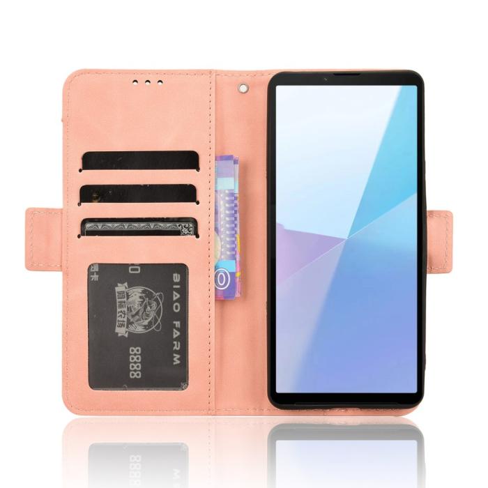 Bild 3, Sony Xperia 10 VI Fodral Med Avtagbart Kortfodral Rosa