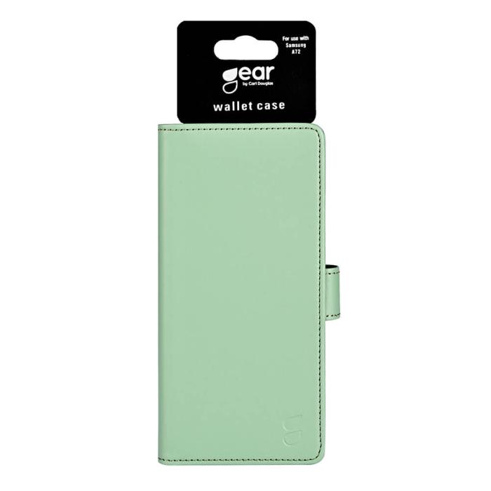 Bild 2, GEAR Samsung Galaxy A72 Fodral Läder Pine Green