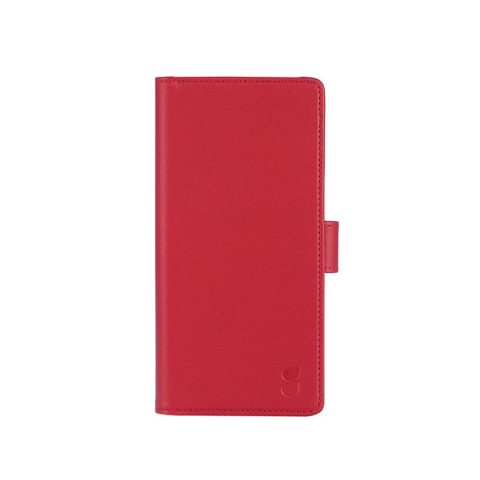 Bild 1, GEAR Samsung Galaxy A02s Fodral Läder Röd