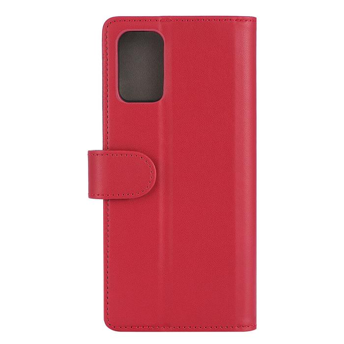 Bild 3, GEAR Samsung Galaxy A02s Fodral Läder Röd