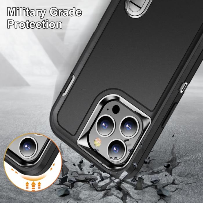 Bild 6, iPhone 14 Pro Max Skal 3in1 Shockproof Xtreme Svart