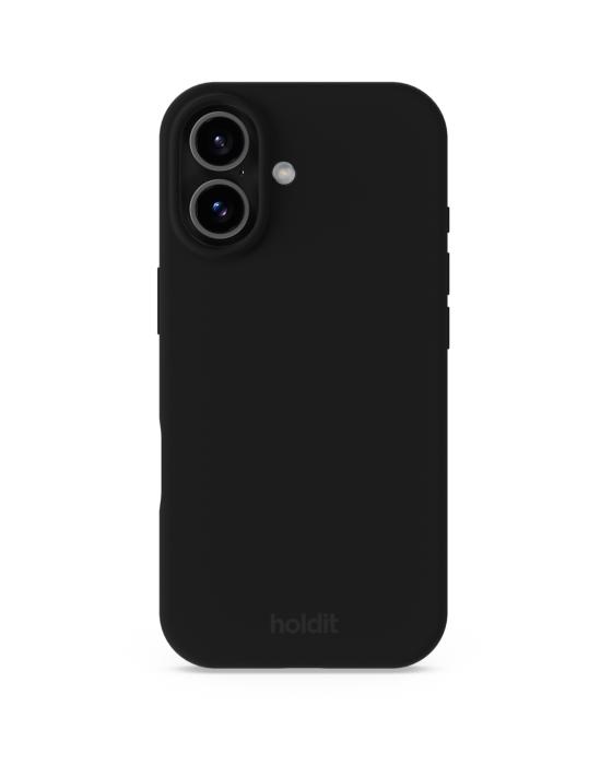 Bild 1, holdit iPhone 17 Mobilskal Silikon Svart