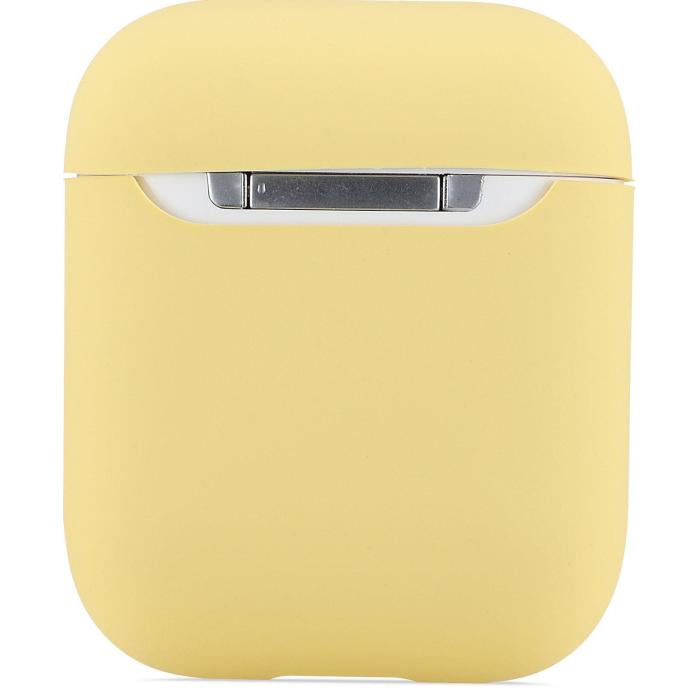 Bild 3, holdit Silikonfodral AirPods Nygård Gul
