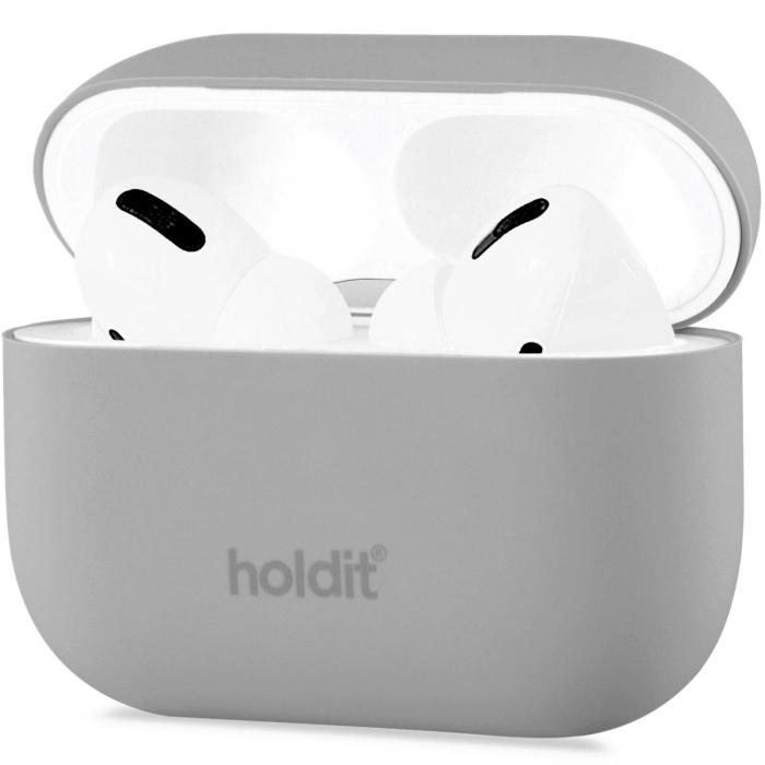 Bild 2, holdit Silikonfodral AirPods Pro Nygård - Taupe