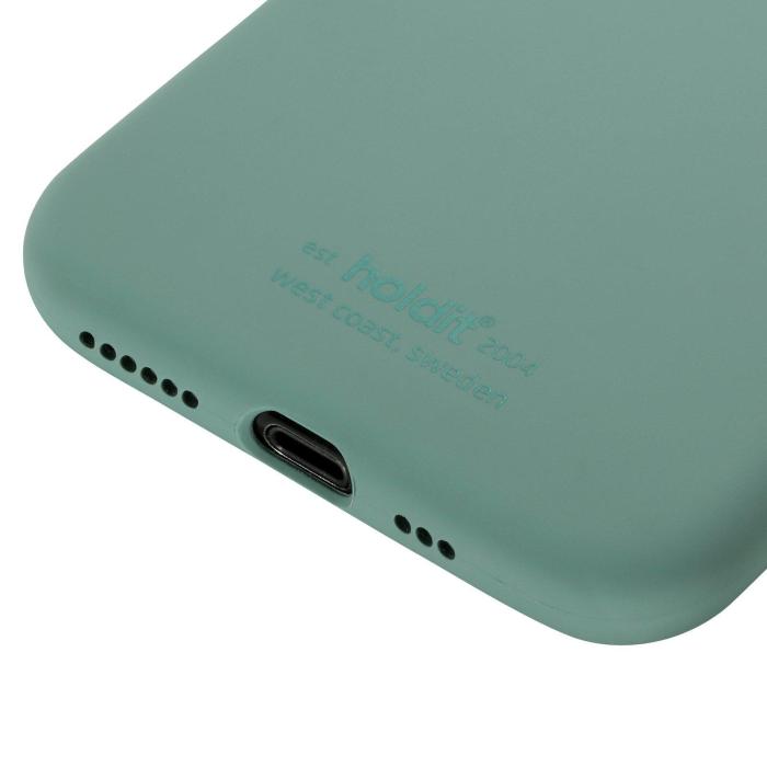 Bild 5, iPhone 11 Pro/X/XS - holdit Mobilskal Silikon - Moss Green