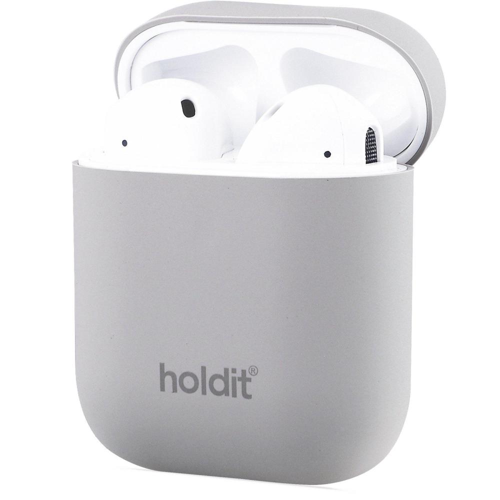 holdit Silikonfodral AirPods Nygård - Taupe